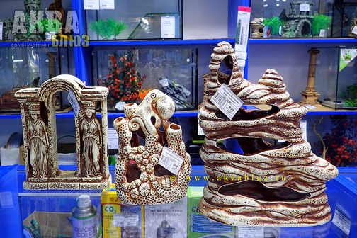 Красивые керамические изделия для аквариумов по приятным ценам уже в продаже!