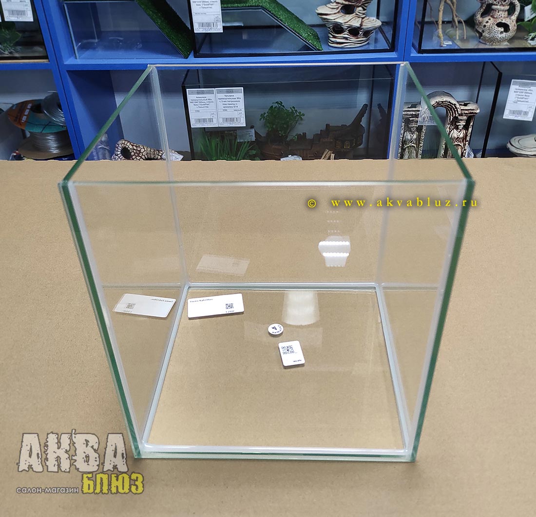 Аквариум "Куб" 10 л (20x20x25 см) / 470 руб