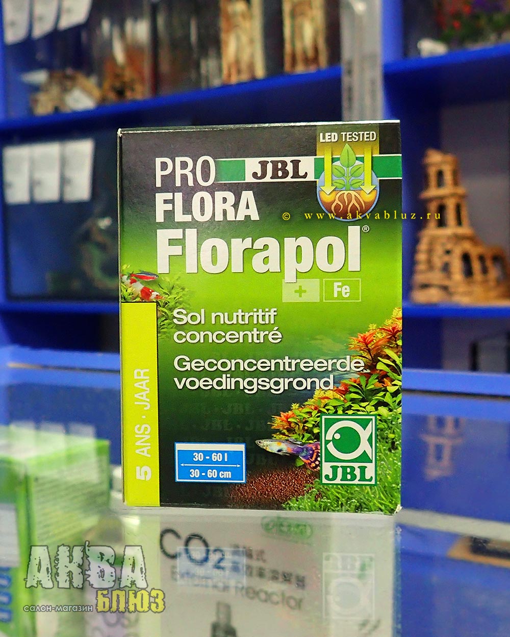 Концентрат питательных элементов JBL Florapol для аквариумных растений