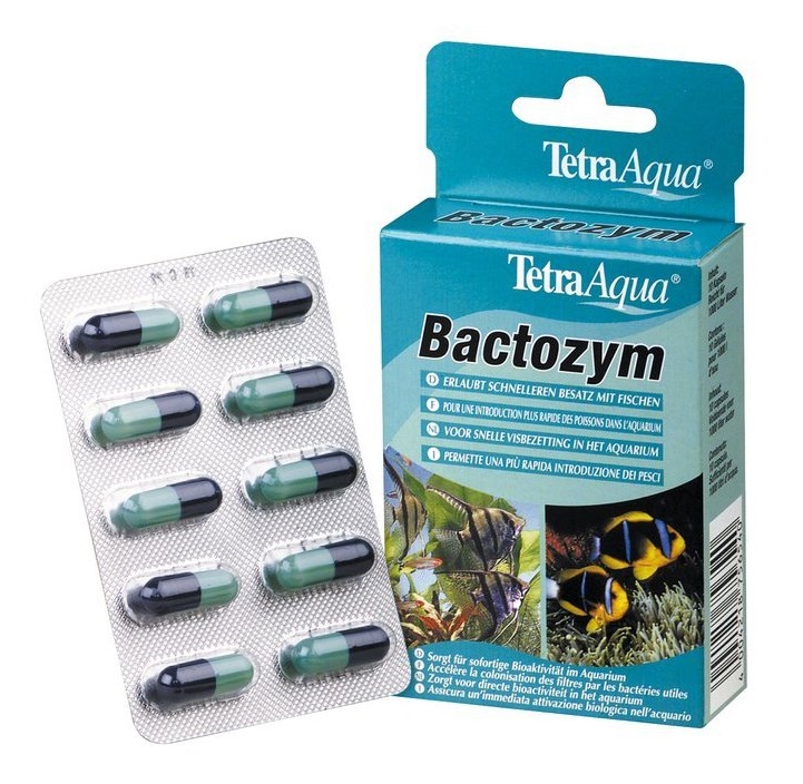 Полезные бактерии для быстрого запуска аквариума Tetra Bactozym